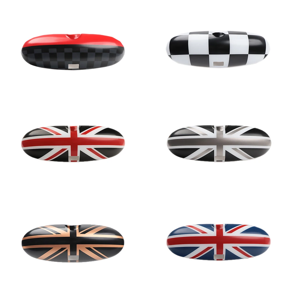 

Union Jack Interior Rearview Mirror Cover Car Stickers For Mini Cooper S R50 R52 R53 Car-styling High Quality ABS Accessories