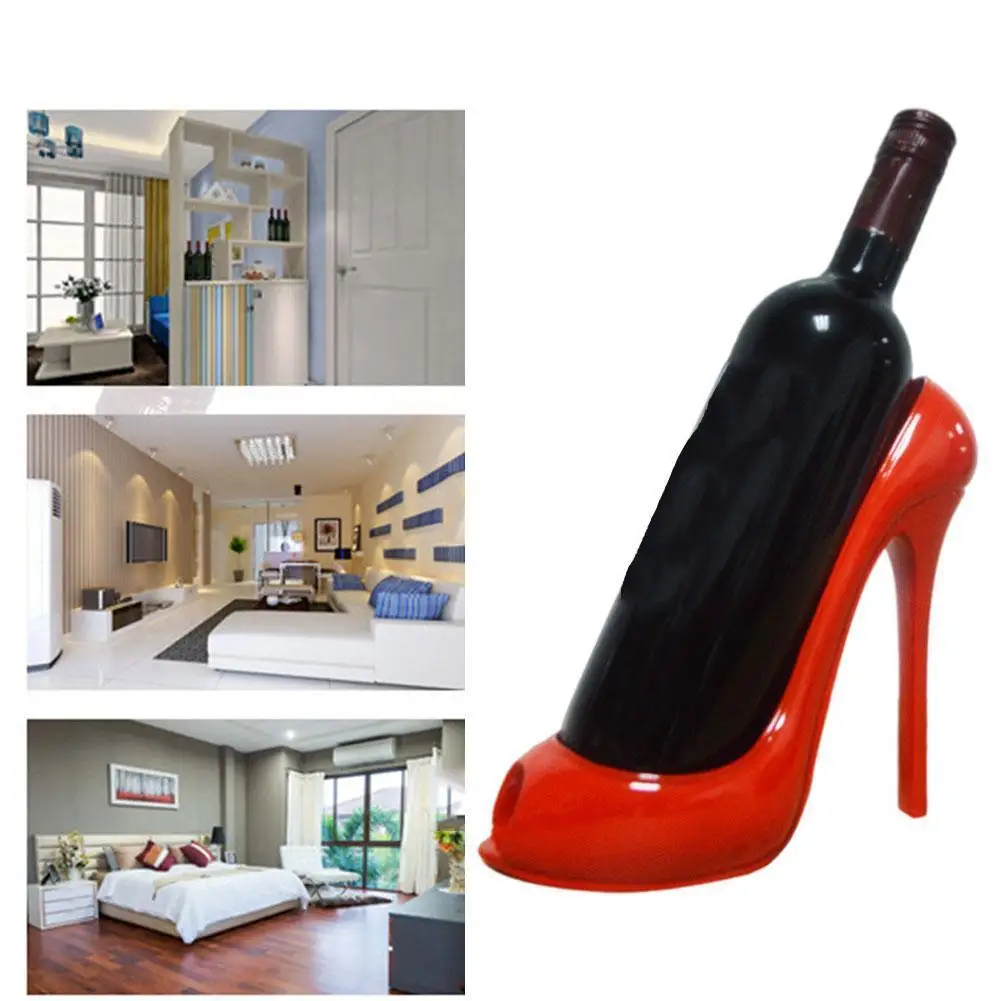 Стойка для обуви на высоком каблуке стильный держатель винных бутылок корзина