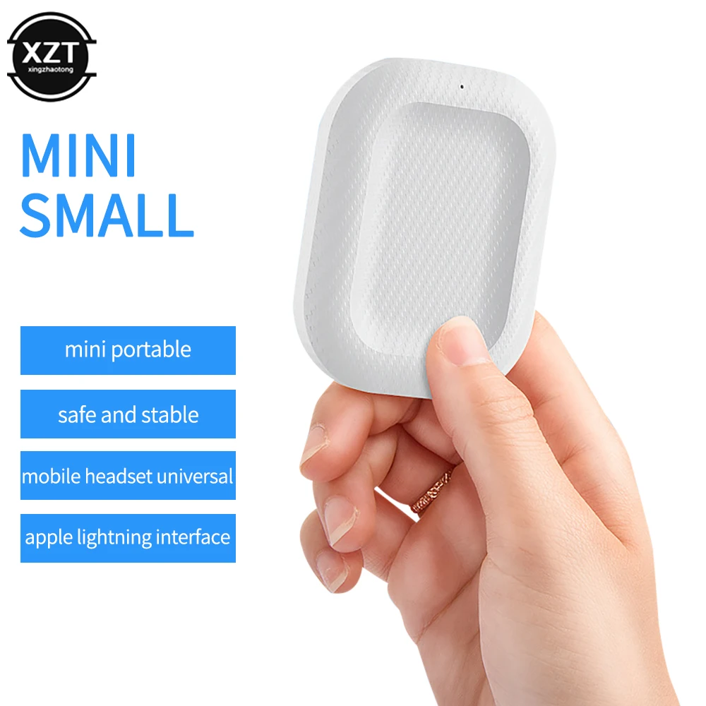 qi wireless charger for airpods air pods pro 2 3 fast charging dock for iphone 12 11 pro max x xr xs 8 plus charger stand free global shipping