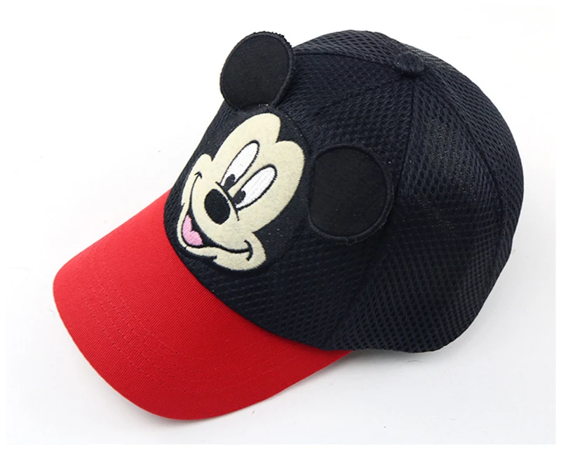 Летняя Детская стандартная бейсболка Мультяшные Минни милые детские Снэпбэк
