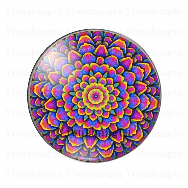 Стеклянный венок с плоским основанием 12/20/25/30 мм