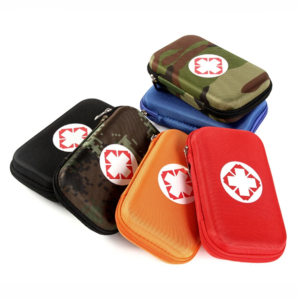

Emergency Medical First Aid Bag Travel Camping Outdoor Rescue Survival Kit Adhesive Bandage Mini Portable EVA Case Storage Bags