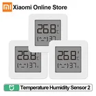 Bluetooth датчик температуры и влажности Xiaomi Mijia, новейший умный электрический цифровой гигрометр, термометр, работает с приложением Mijia