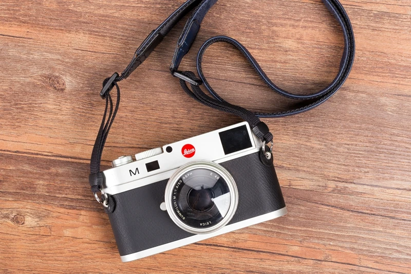 Ручной работы из натуральной кожи простой плечевой ремень для камеры DSLR шеи ремень для Nikon Z6/Z7 Canon EOS sony A7R2M2 R3A9
