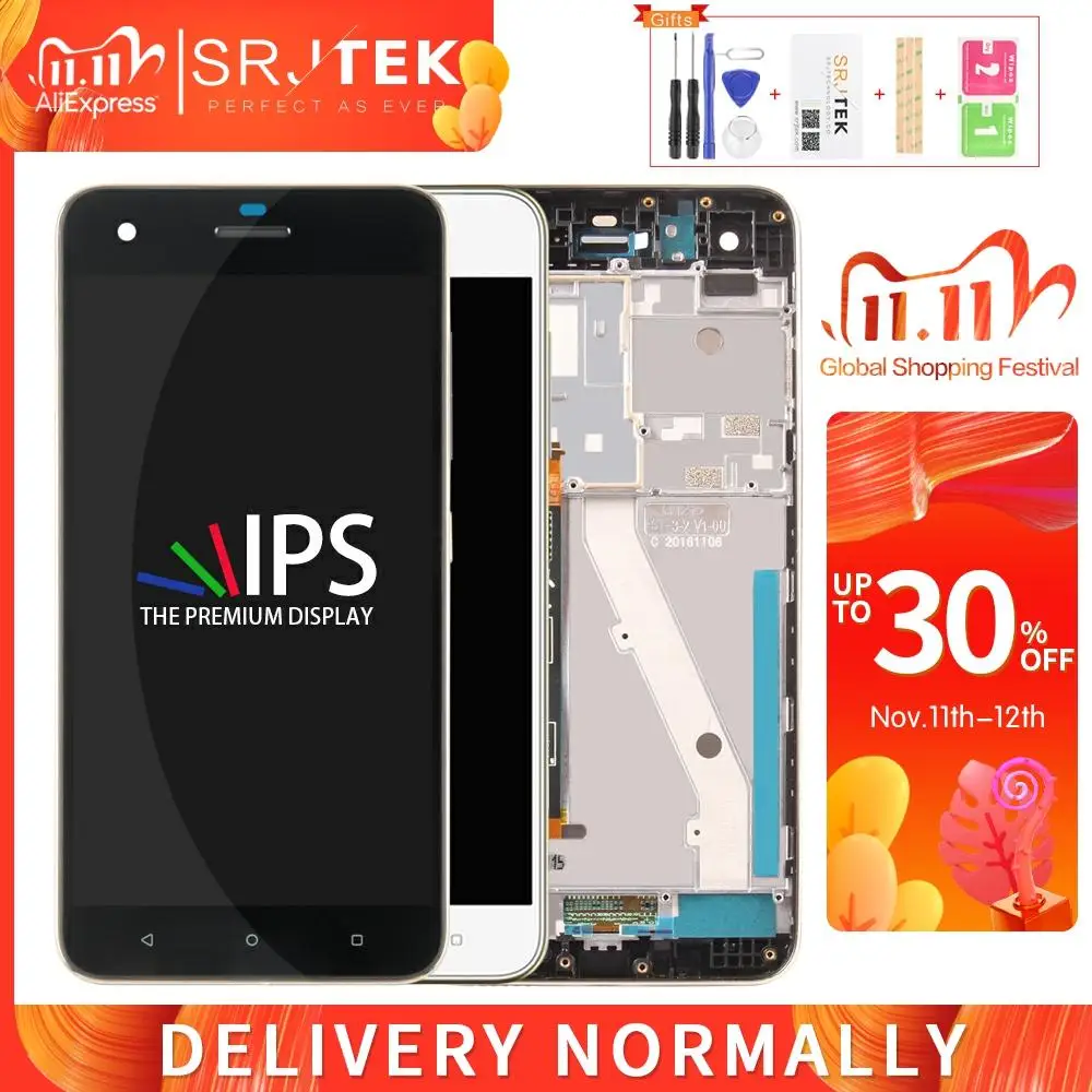 Srjtek для HTC Desire 10 Pro ЖК сенсорный экран дигитайзер Сенсорное Стекло в сборе 5