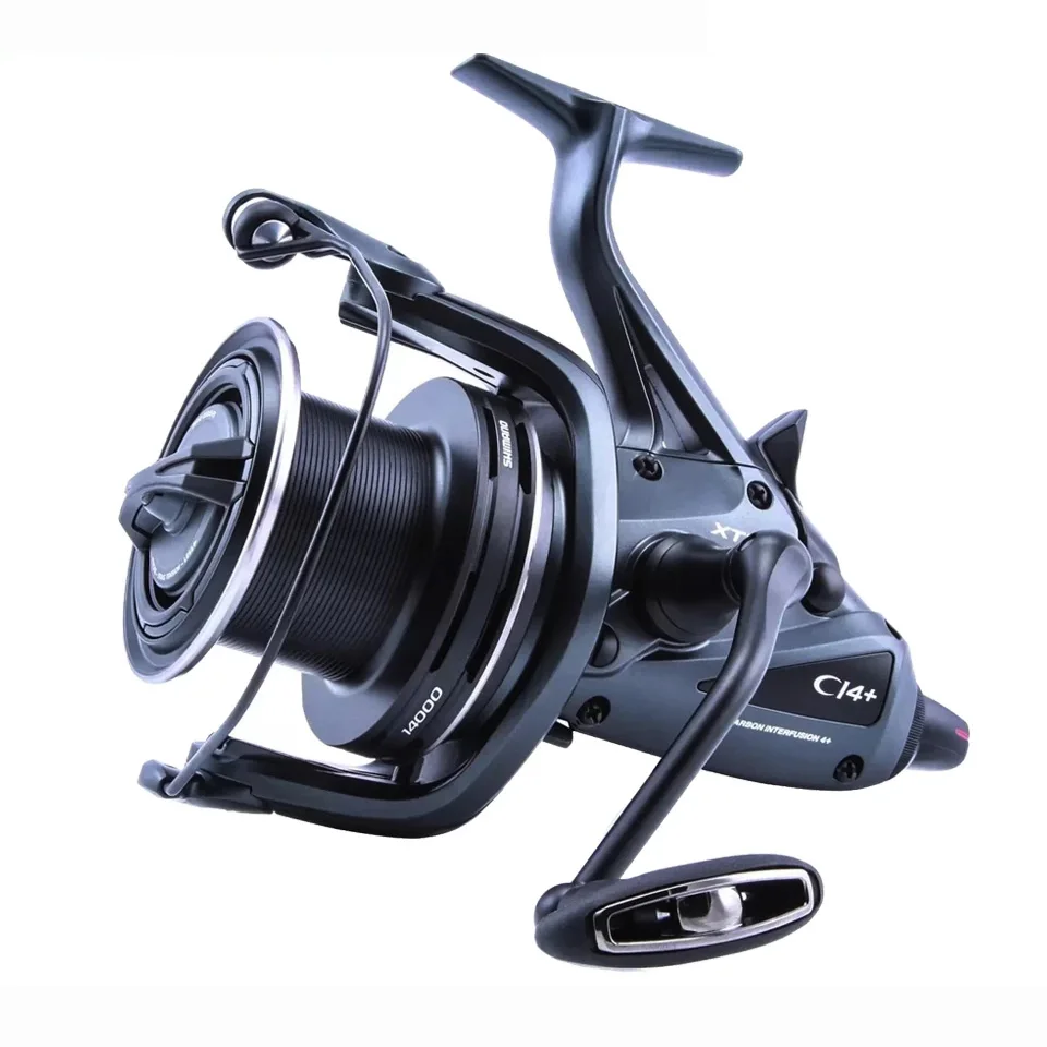 

Катушка для спиннинга SHIMANO Baitrunner XTB CI4 + LC, удлиненная Рыболовная катушка для ловли карпа, 6 + 1 шарикоподшипников, макс. нагрузка 15 кг