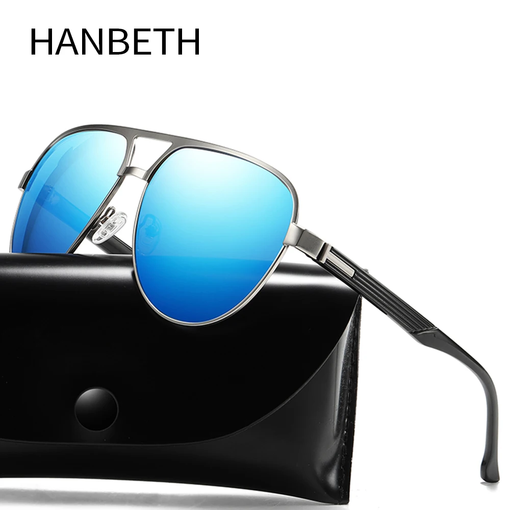 

Classic Pilot Sunglasses Polarized Men Driving Sun Glasses Brand Designer Male Fashion Retro Eyewear For Men/Women UV400