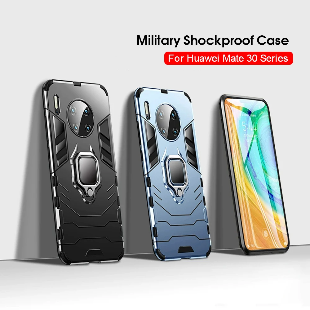 Роскошный геометрический чехол для телефона с держателем huawei P20 P30 Lite mate 20 30 Pro