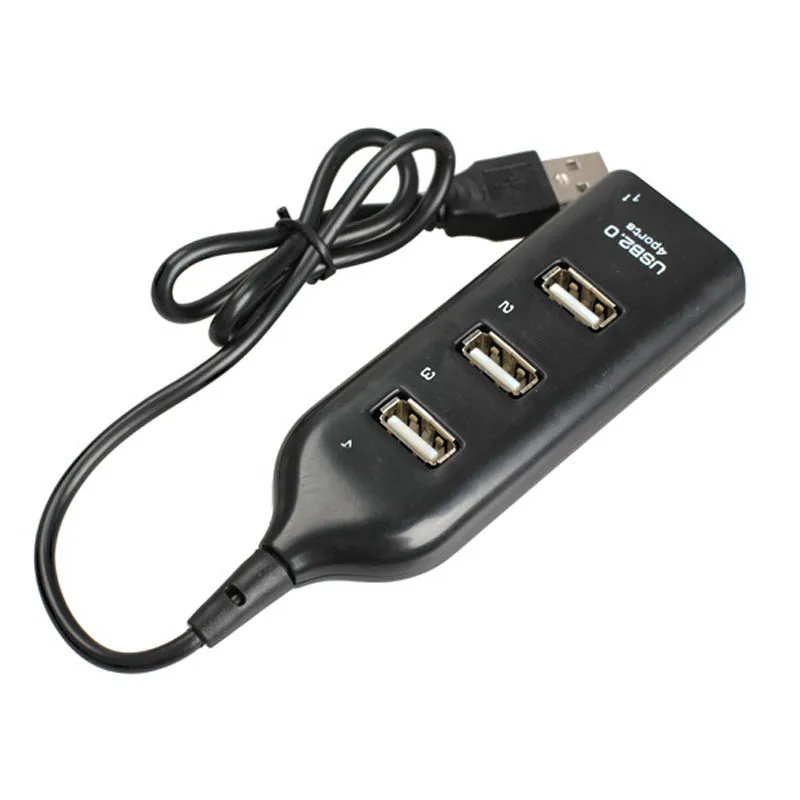 4 порта USB 2 0 высокоскоростной мини-концентратор разъем док-станция для