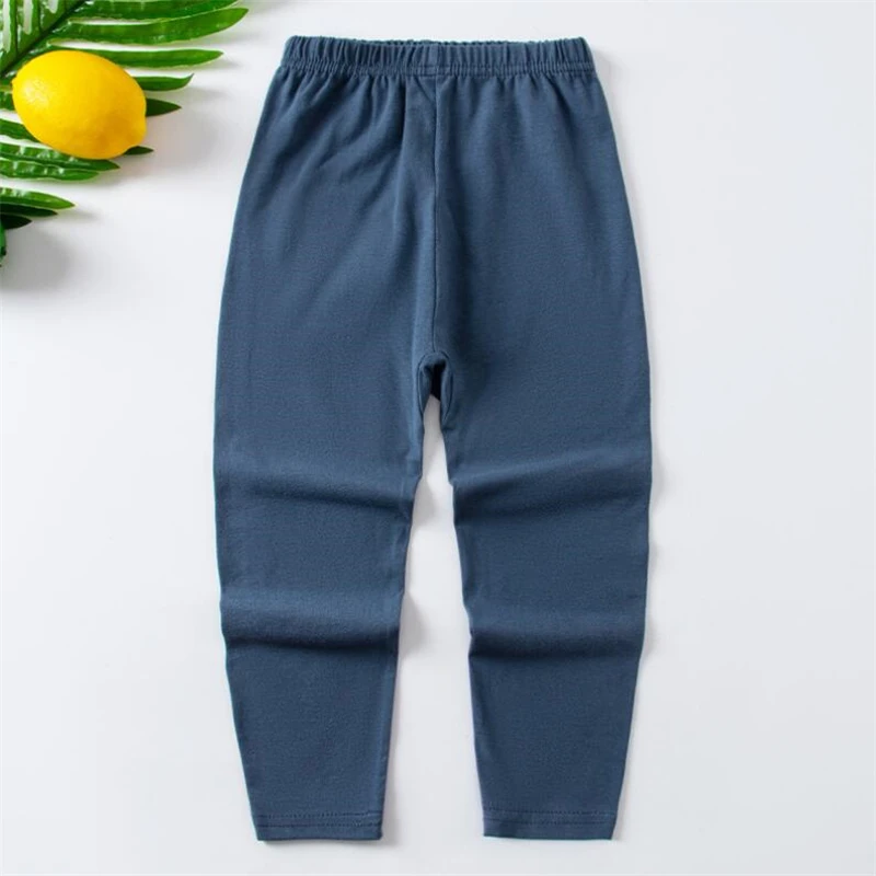 Осенние детские длинные штаны шаровары для мальчиков и девочек От 3 до 10 лет