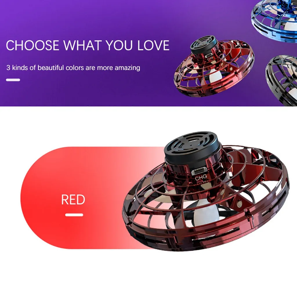 НЛО Дрон игрушки для детей полное покрытие 3d подвижный индукционный