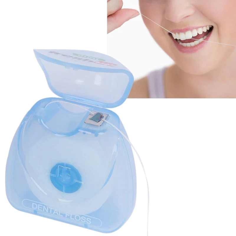 Micro Wax Peppermint flavor Dental Flosser Interdental Brush Floss Pick Oral Hygiene Clean Wire Teeth Stick Toothpicks Hot | Красота и