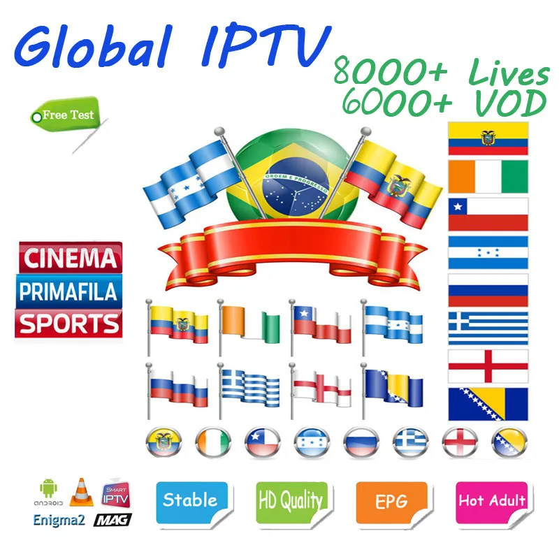 Европа IP tv Франция Великобритания Немецкий Арабский Бельгия Швеция французский Польша Испания США Канада голландский Ssmart tv Box IP tv M3U 8000+ Live