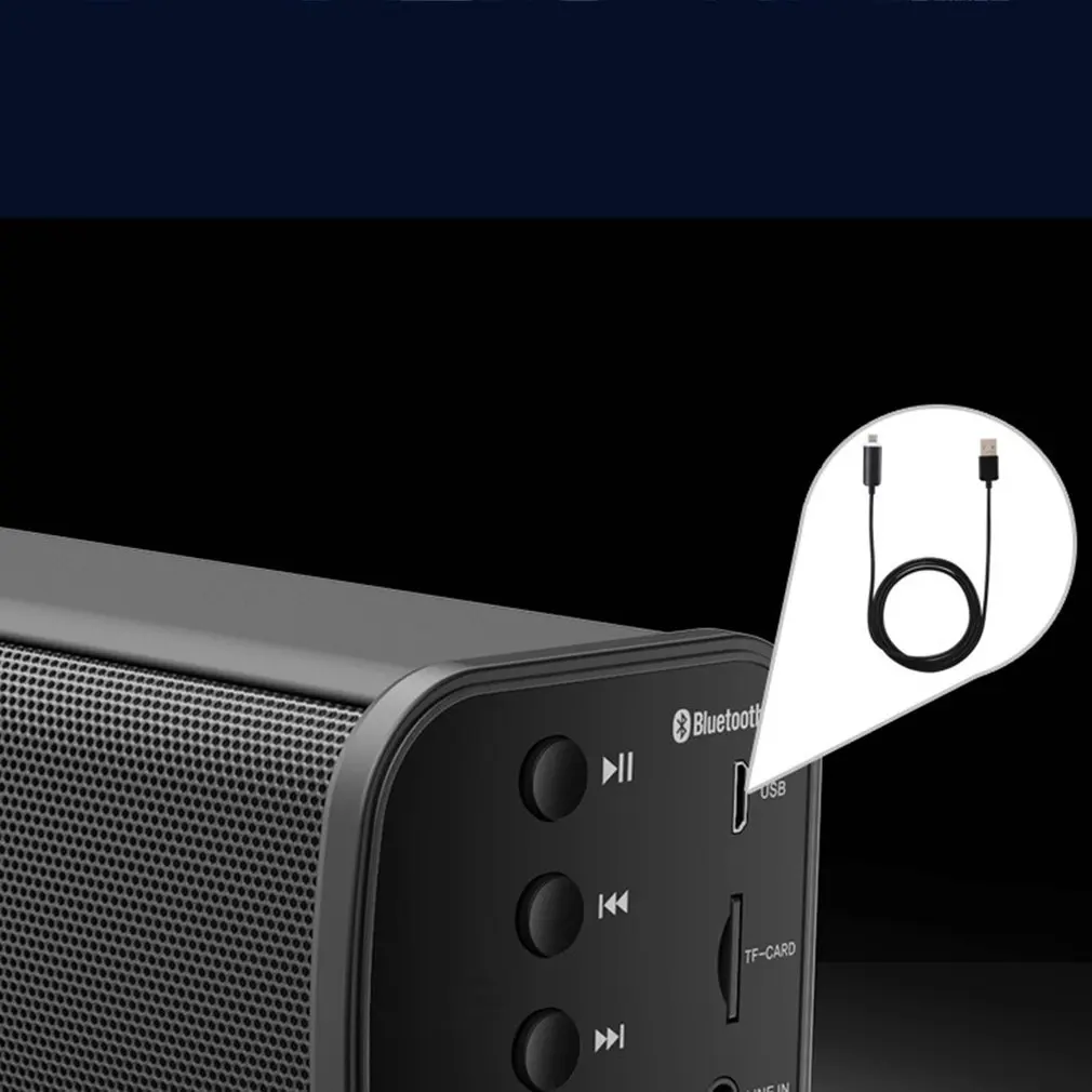 Беспроводной сабвуфер аудиоколонки для ноутбука настольные колонки с длинной