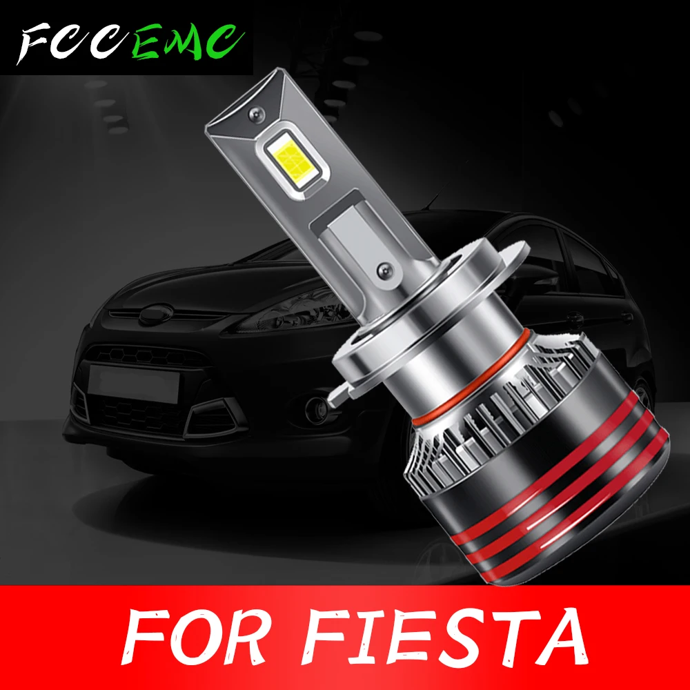

2PCS LED Car Light H1 H7 H11 Headlight Bulbs For Ford FIESTA CANBUS Accessories CPS Auto Lamps Running Light For Cars