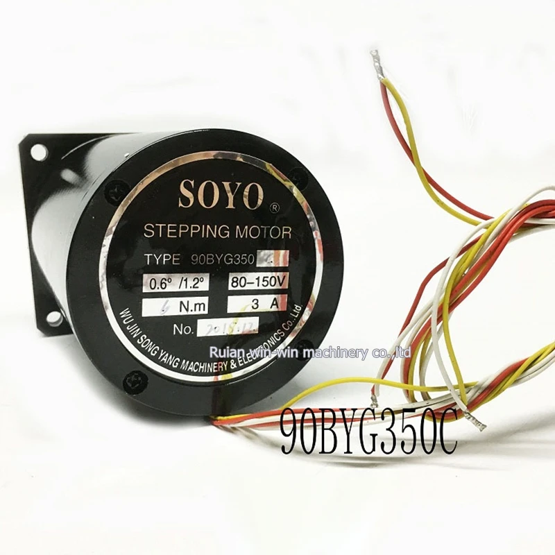 Трехфазный шаговый двигатель SOYO 90BYG350C 6N.m гибридный для машины производства