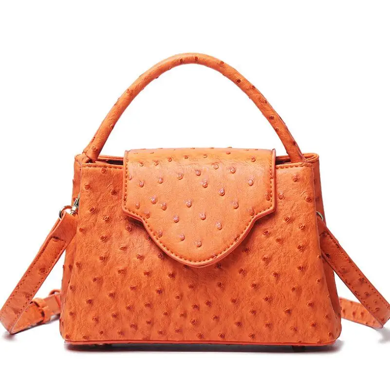 Женские сумки из натуральной страусиной кожи модные роскошные дизайнерские