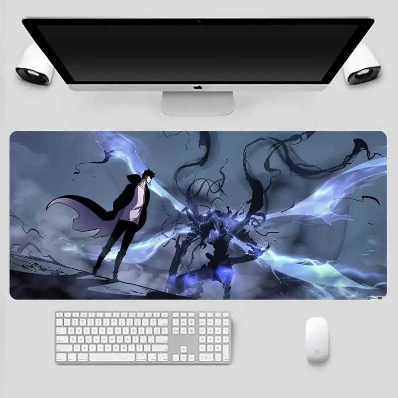

solo leveling anime Durable Rubber Mouse Mat Pad Game Office Work Mouse Mat pad X XL Non slip Laptop Cushion mouse pad