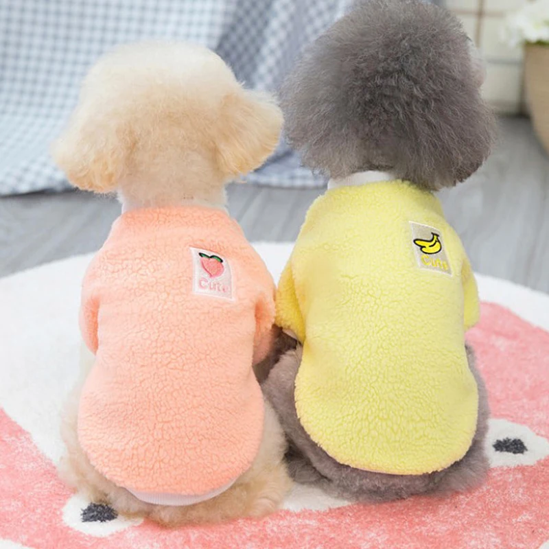 

Fashion Fruit Dog Clothes Fashion Dog Jacket Costume Puppy Coat Cheap Pet Clothing Winter Outfit for Chihuahua Puppy Accessories