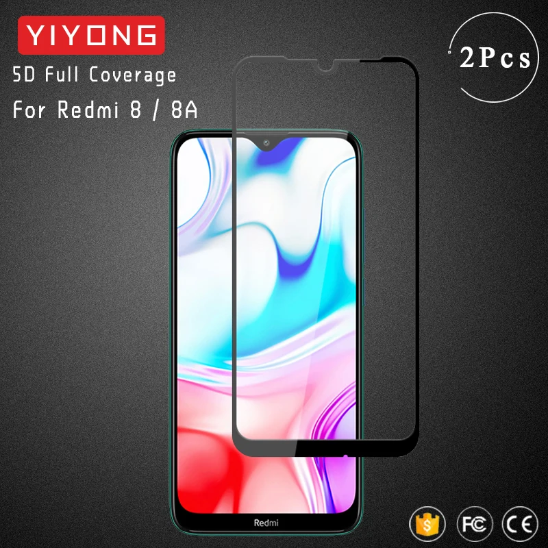 

Стекло YIYONG 9D с полным покрытием для Xiaomi Redmi 8 7 6 Pro, закаленное стекло для защиты экрана Xiaomi Redmi 8A 7A 6A Redmi8, стекло