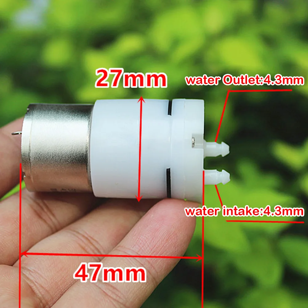 

Мембранный насос с двигателем 3,7 В постоянного тока, 5 В, 6 в, 310, микро водяной насос, самовсасывающий насос с USB, Маленький насос для аквариума,...