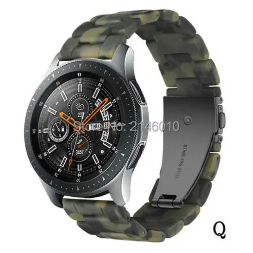Быстросъемный резиновый ремешок для часов для samsung Galaxy Watch S3/S2 Galaxy 42 мм/46 мм/gear S3/S2/Active Ticwatch 2/E