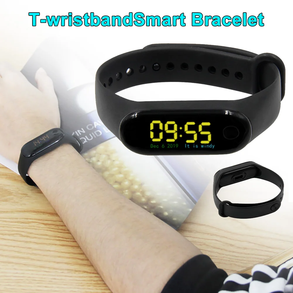 

TTGO T-Wristband Development Board Bluetooth DIY Programmable Portable Battery Powered Rechargeable ESP32-PICO-D4 Smart Bracelet