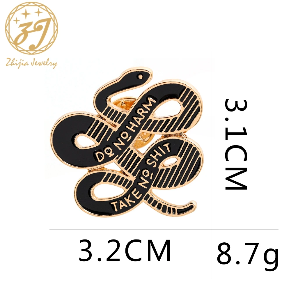 Новая индивидуальная модная брошь из цинкового сплава ювелирные изделия