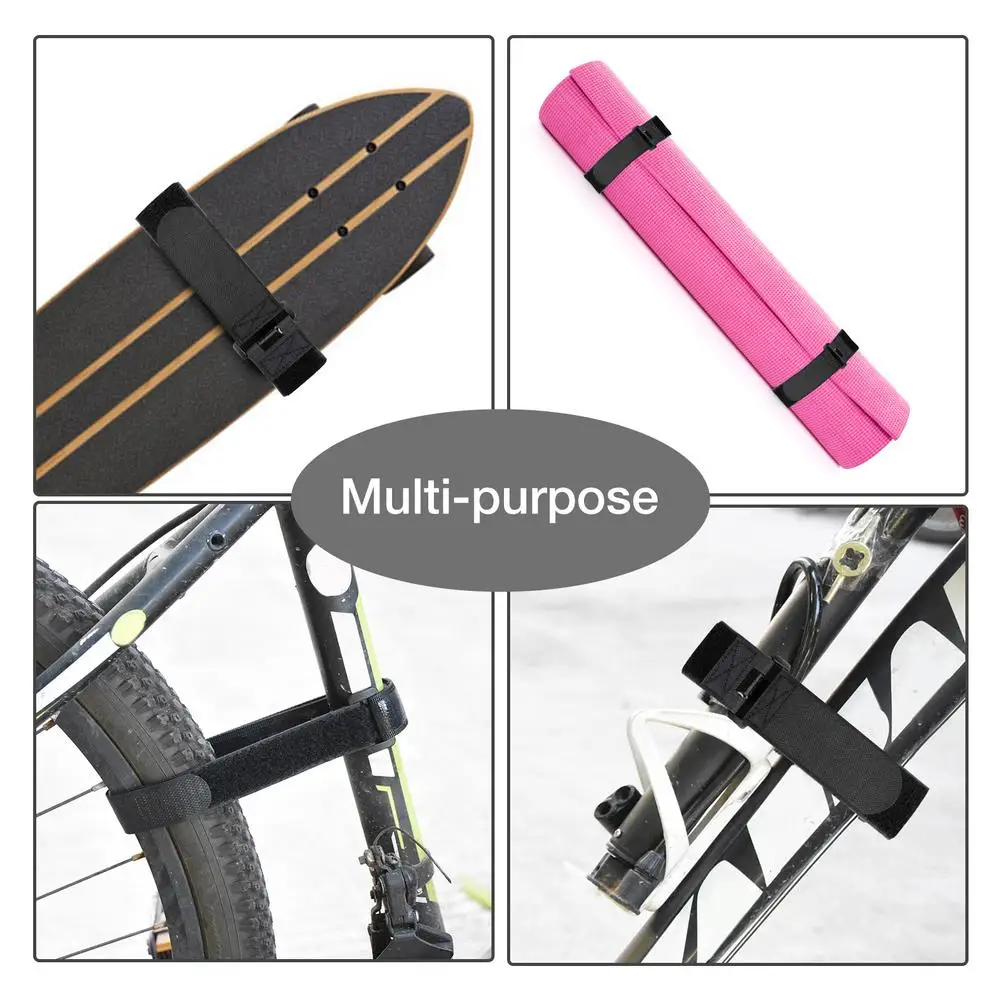

Reusable Fastening Bike Cable Ties Bike Frame Strap Belt Anti-skid Multi-purpose Bicycle Fixed Belt Bike Accessories
