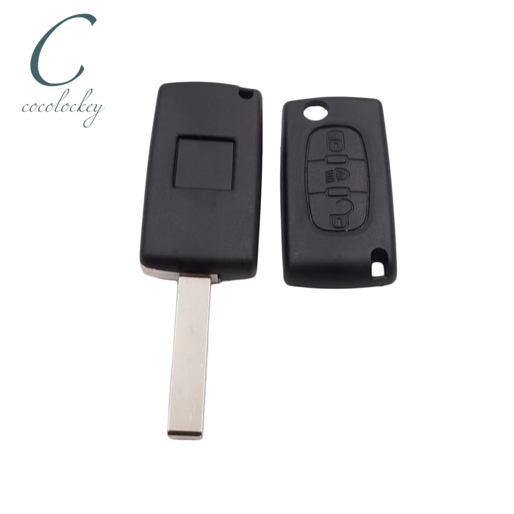 Cocolockey 3 кнопки флип чехол для дистанционного ключа от машины в виде ракушки