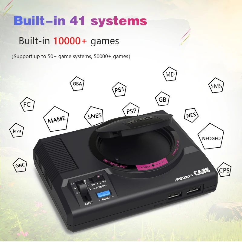 Retroflag MEGAPi чехол игровая консоль Поддержка HDMI Совместимость Raspberry Pi ТВ Ретро