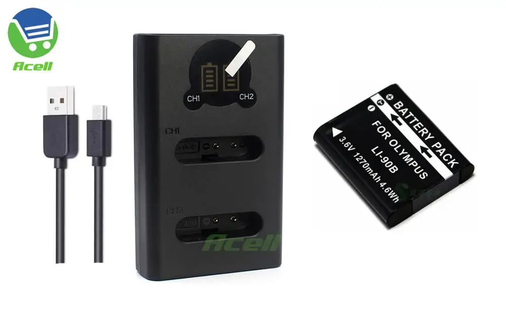 DB-110 Аккумулятор для камеры RICOH GR III GR3 GRIII G900 G900SE WG-6 WG6 - Цвет: 1Battery 1Bi-Charger