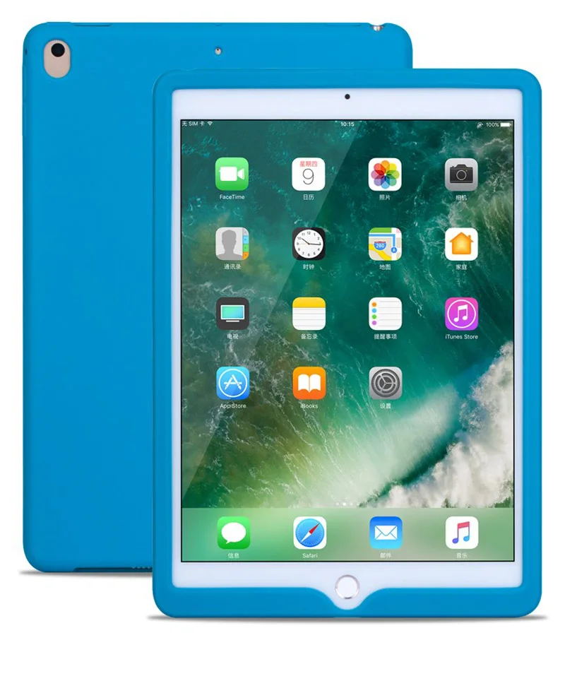 Чехол для iPad 9 7 дюйма 2017 и 2018 Funda милый мягкий желе милая силиконовая резина умный