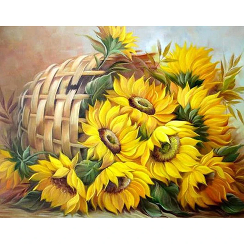 Алмазная картина 5D &quotсделай сам&quot цветы вышивка крестиком алмазная мозаика