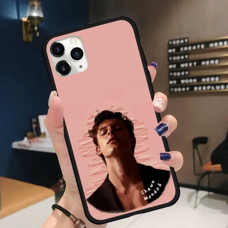

singer shawn mendes Phone Case for iPhone 11 12 pro XS MAX 8 7 6 6S Plus X 5S SE 2020 XR Soft silicone
