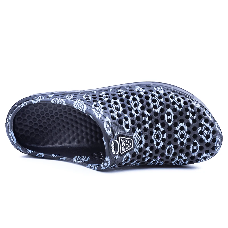 PUPUDA/камуфляжные тапочки Мужская дышащая садовая обувь Летняя Новинка