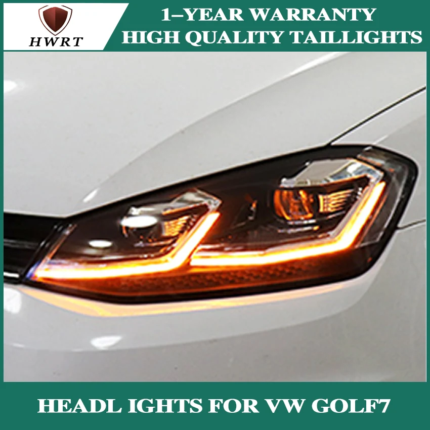 Автомобильный Стайлинг H7 чехол для головного света VW Golf7 Golf 7 фары MK7 2014 2015