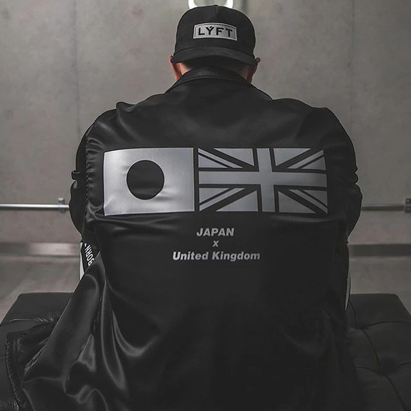 Куртка мужская Спортивная с пуговицами на осень|Мужские куртки| |