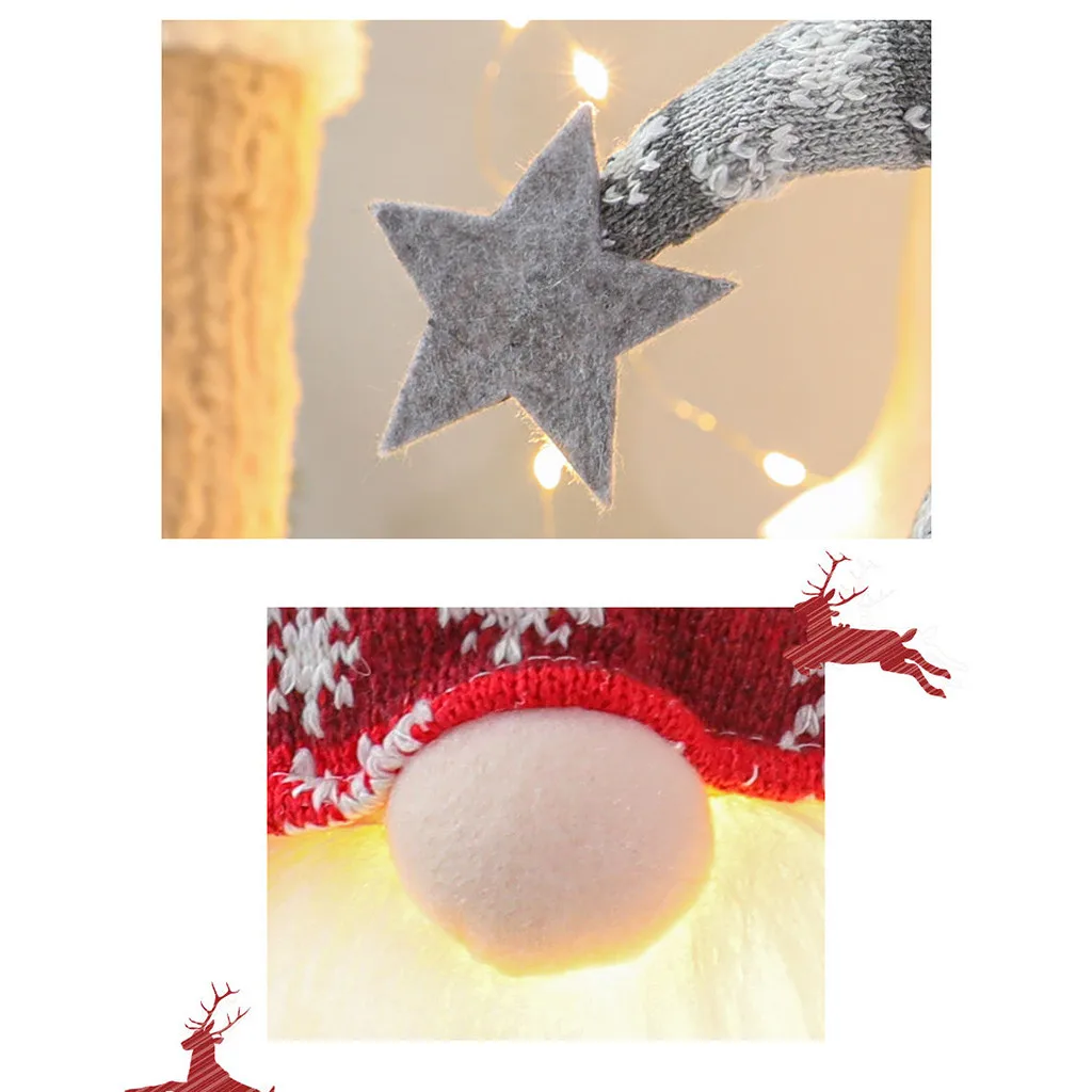 

Santa Rudolph Doll Cloth Birthday Present Christmas Holiday Decoration New Year Home Decor Navidad Accessories Droshipping