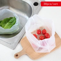 new hot 30pcs kitchen trash bag large capacity self standing eco friendly drain garbage bag sink strainer disposable