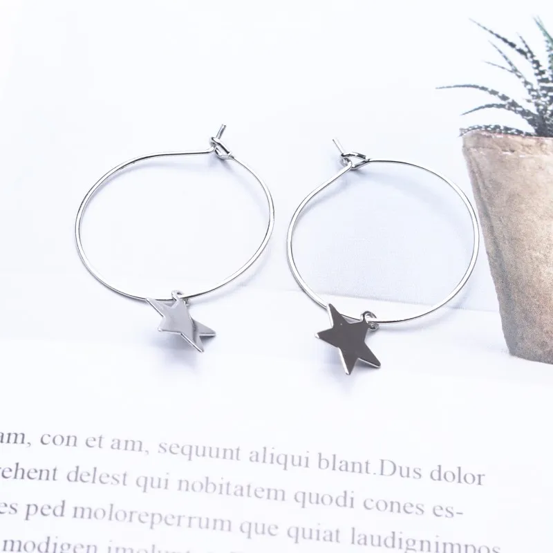 207 silver Новые модные большие круглые Висячие серьги для женщин, серьги-гвоздики золотистого цвета, вечерние ювелирные изделия в стиле панк oorbellen - Окраска металла: 207 silver
