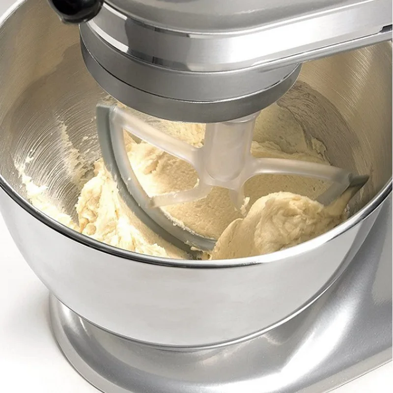 5 Quart Flex Edge Beater для кухонной миски подъемная Подставка миксер весло с Силиконовый