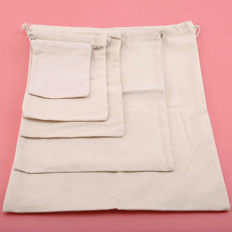 Джутовые мешки Подарочный мешочек с кулиской упаковка подарочная коробка сумки