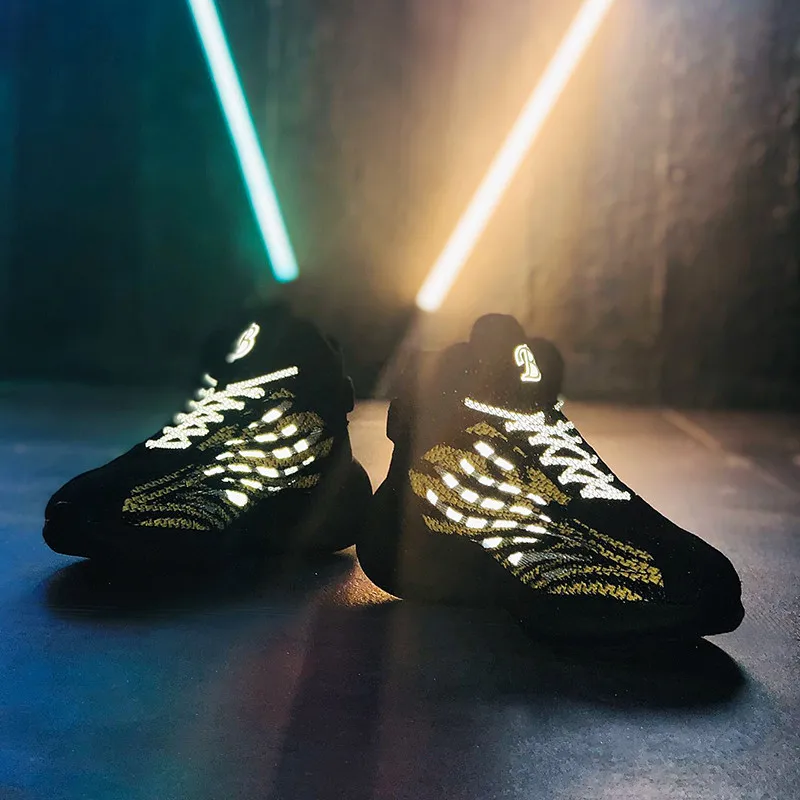men sneakers 2019 new winter men's shoes Korean trend wild sports tide socks Breathable high running Couple | Обувь