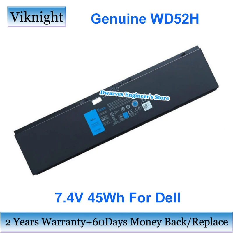 Аккумулятор WD52H для ноутбука Dell Latitude E7240 аккумулятор E7250 0KWFFN FW2NM GHT4XL HJ8KP J31N7 JMWGJ KWFFN 7 4