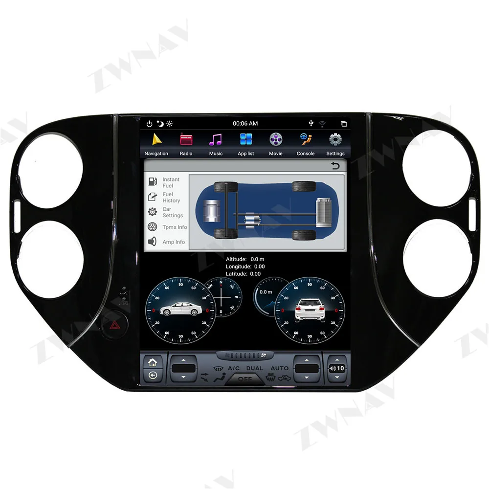 

For Volkswagen VW Tiguan 2010-2015 Android 9 Tesla screen Car DVD Multimedia Player car radio stereo GPS navigator