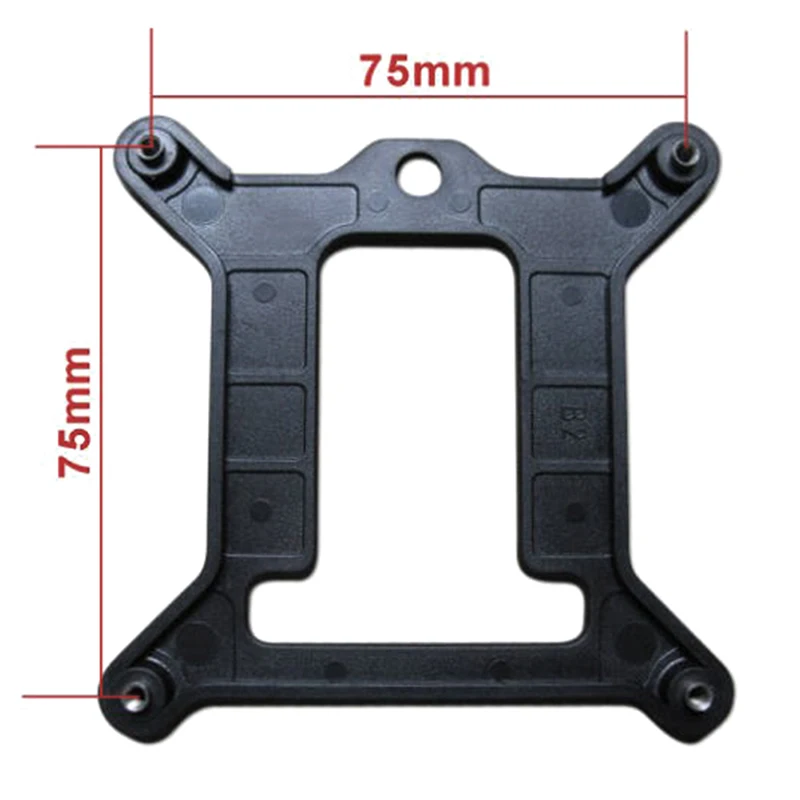 

1Pcs Good Quality LGA 1150 1155 1156 PC Plastic Backplate CPU Cooler Bracket Heatsink Backplane