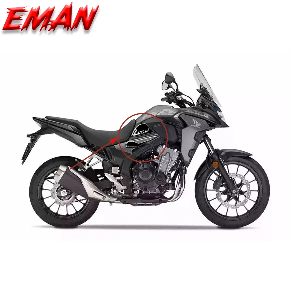 

Motorcycle Non-Slip Fuel Tank Pad Sticker Side Box Protection Decorative Decal Fo HONDA CB500X cb500x CB 500X CB500 x