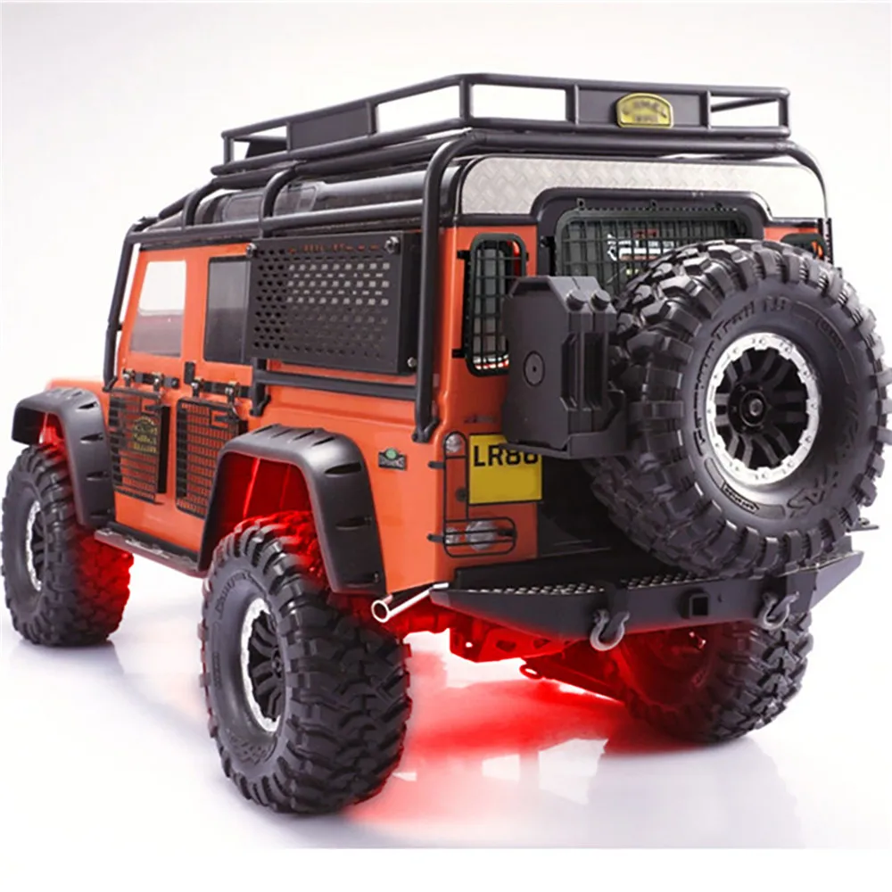 

Light Wheel Eyebrow Lights Chassis Atmosphere Lamp Decoration Lights for 1/10 Traxxas TRX4 Defender RC Car Accessories