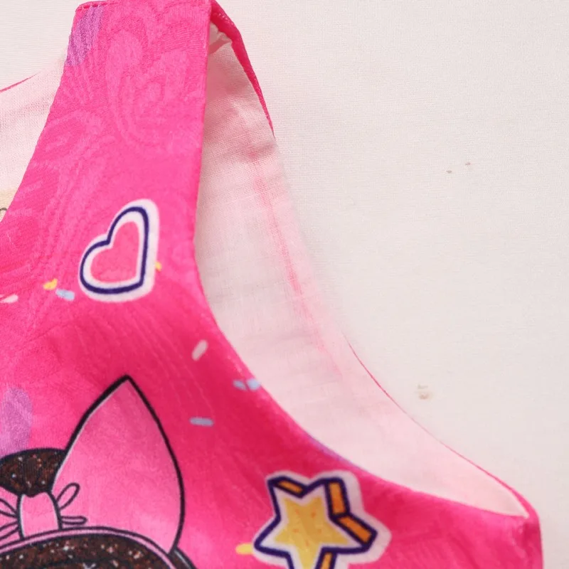 Платье для девочки с рисунком из мультфильма сюрприз платье принцессы без